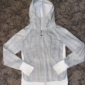 Lululemon patterned zip-up